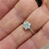 Anello Vidali Gioielli Donna in Oro bianco Zircone ANOR-16-34 - ANOR-16-34